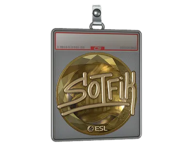 Sticker Slab | S0tF1k (Gold) | Katowice 2019