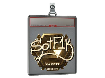 Sticker Slab | S0tF1k (Gold) | London 2018