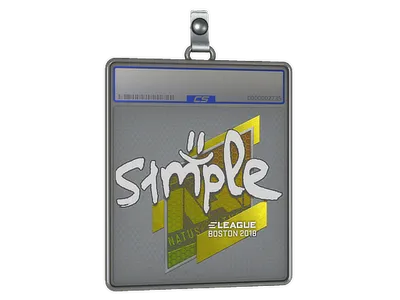 Sticker Slab | s1mple | Boston 2018