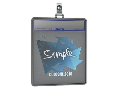 Sticker Slab | s1mple | Cologne 2016