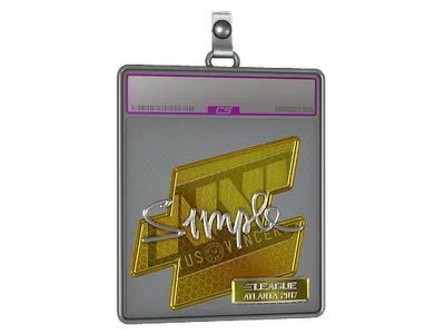 Sticker Slab | s1mple (Foil) | Atlanta 2017