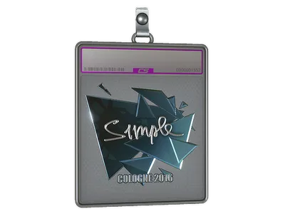 Sticker Slab | s1mple (Foil) | Cologne 2016