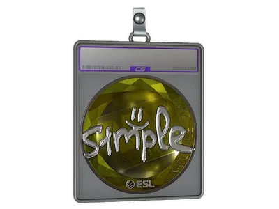 Sticker Slab | s1mple (Foil) | Katowice 2019