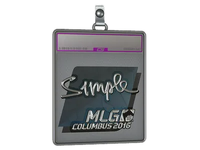 Sticker Slab | s1mple (Foil) | MLG Columbus 2016