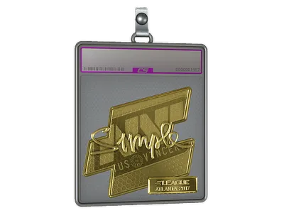 Sticker Slab | s1mple (Gold) | Atlanta 2017