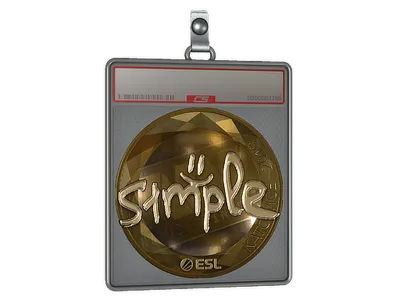 Sticker Slab | s1mple (Gold) | Katowice 2019