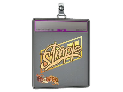 Sticker Slab | s1mple (Holo) | Paris 2023