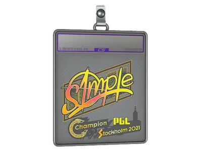 Sticker Slab | s1mple (Holo) | Stockholm 2021