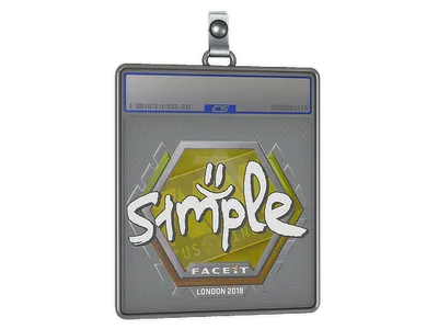 Sticker Slab | s1mple | London 2018