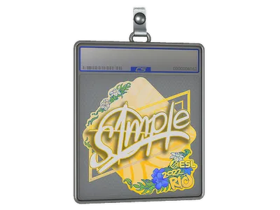 Sticker Slab | s1mple | Rio 2022