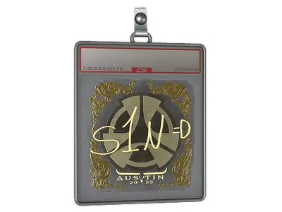 Sticker Slab | s1n (Gold) | Austin 2025