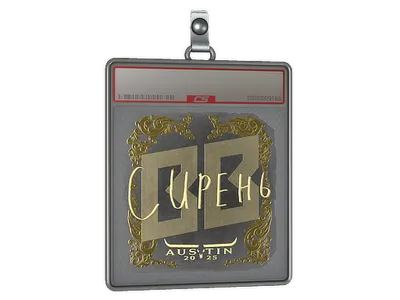 Sticker Slab | S1ren (Gold) | Austin 2025