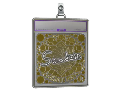 Sticker Slab | saadzin (Foil, Ranked) | Cologne 2026