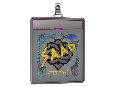 Sticker Slab | saadzin (Holo) | Austin 2025