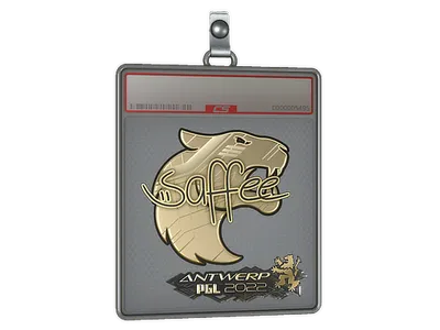 Sticker Slab | saffee (Gold) | Antwerp 2022