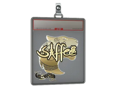 Sticker Slab | saffee (Gold) | Paris 2023