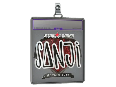 Sticker Slab | SANJI (Foil) | Berlin 2019