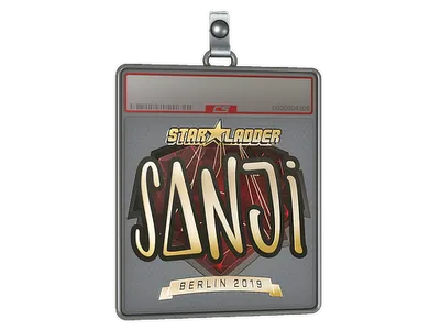 Sticker Slab | SANJI (Gold) | Berlin 2019