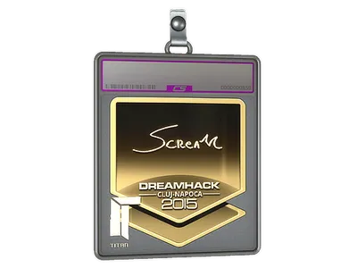 Sticker Slab | ScreaM (Gold) | Cluj-Napoca 2015