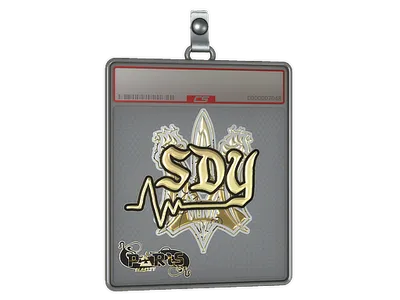 Sticker Slab | sdy (Gold) | Paris 2023