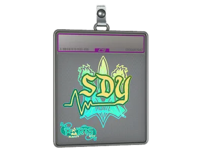 Sticker Slab | sdy (Holo) | Paris 2023