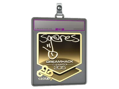 Sticker Slab | seang@res (Gold) | Cluj-Napoca 2015