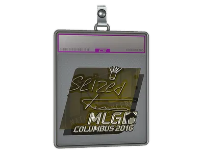 Sticker Slab | seized (Foil) | MLG Columbus 2016