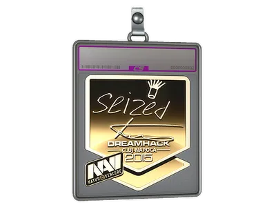 Sticker Slab | seized (Gold) | Cluj-Napoca 2015