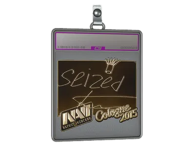 Sticker Slab | seized (Gold) | Cologne 2015