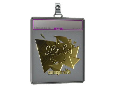 Sticker Slab | seized (Gold) | Cologne 2016