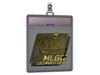 Sticker Slab | seized (Gold) | MLG Columbus 2016