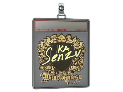 Sticker Slab | Senzu (Gold) | Budapest 2025
