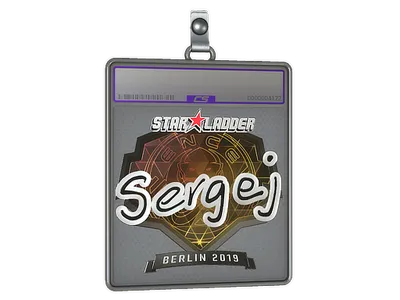 Sticker Slab | sergej (Foil) | Berlin 2019