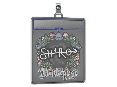 Sticker Slab | sh1ro | Budapest 2025