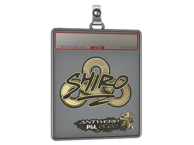 Sticker Slab | sh1ro (Gold) | Antwerp 2022