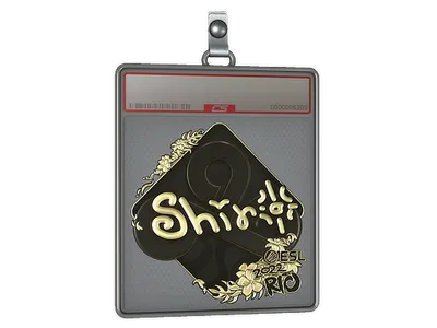 Sticker Slab | sh1ro (Gold) | Rio 2022