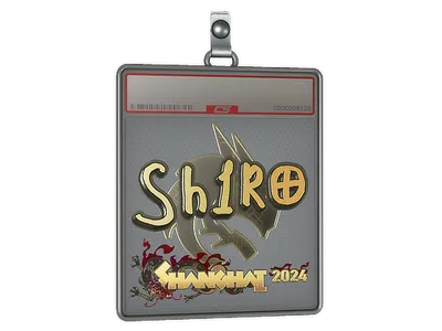 Sticker Slab | sh1ro (Gold) | Shanghai 2024