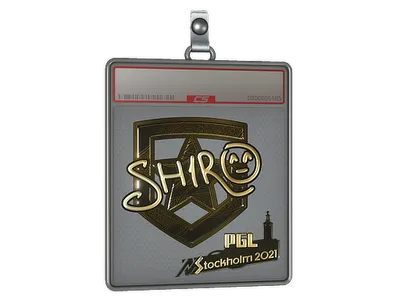Sticker Slab | sh1ro (Gold) | Stockholm 2021