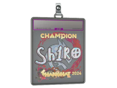Sticker Slab | sh1ro (Holo, Champion) | Shanghai 2024