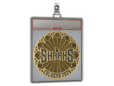 Sticker Slab | Sharks Esports (Gold) | Cologne 2026