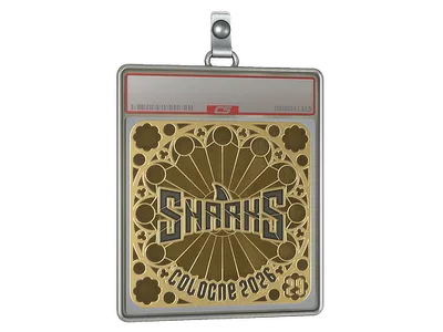 Sticker Slab | Sharks Esports (Gold, Ranked) | Cologne 2026