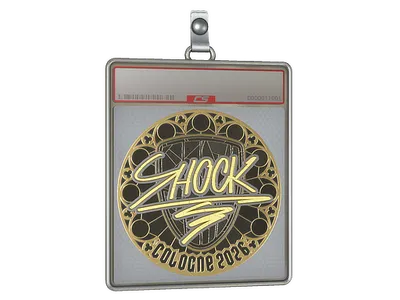 Sticker Slab | SHOCK (Gold) | Cologne 2026