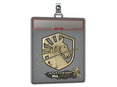 Sticker Slab | shox (Gold) | Antwerp 2022