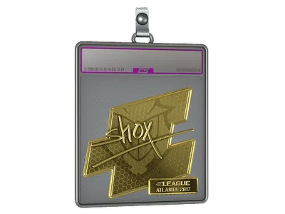 Sticker Slab | shox (Gold) | Atlanta 2017