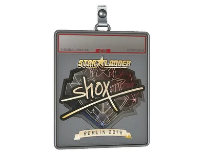 Sticker Slab | shox (Gold) | Berlin 2019