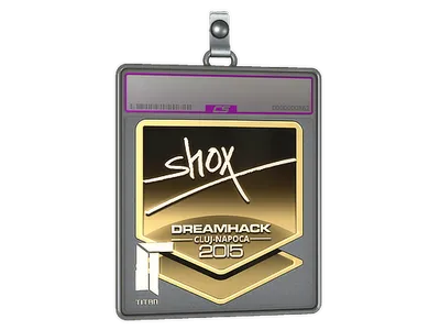 Sticker Slab | shox (Gold) | Cluj-Napoca 2015