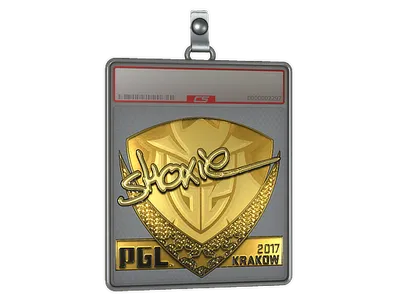 Sticker Slab | shox (Gold) | Krakow 2017