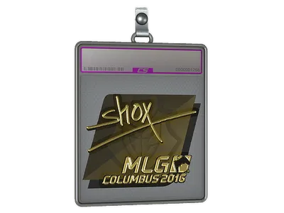 Sticker Slab | shox (Gold) | MLG Columbus 2016