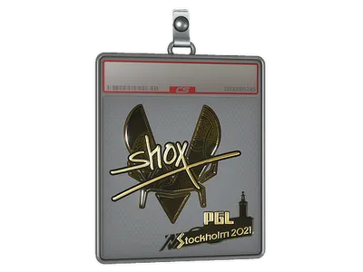 Sticker Slab | shox (Gold) | Stockholm 2021