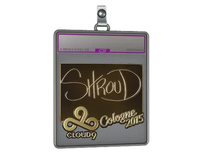 Sticker Slab | shroud (Gold) | Cologne 2015